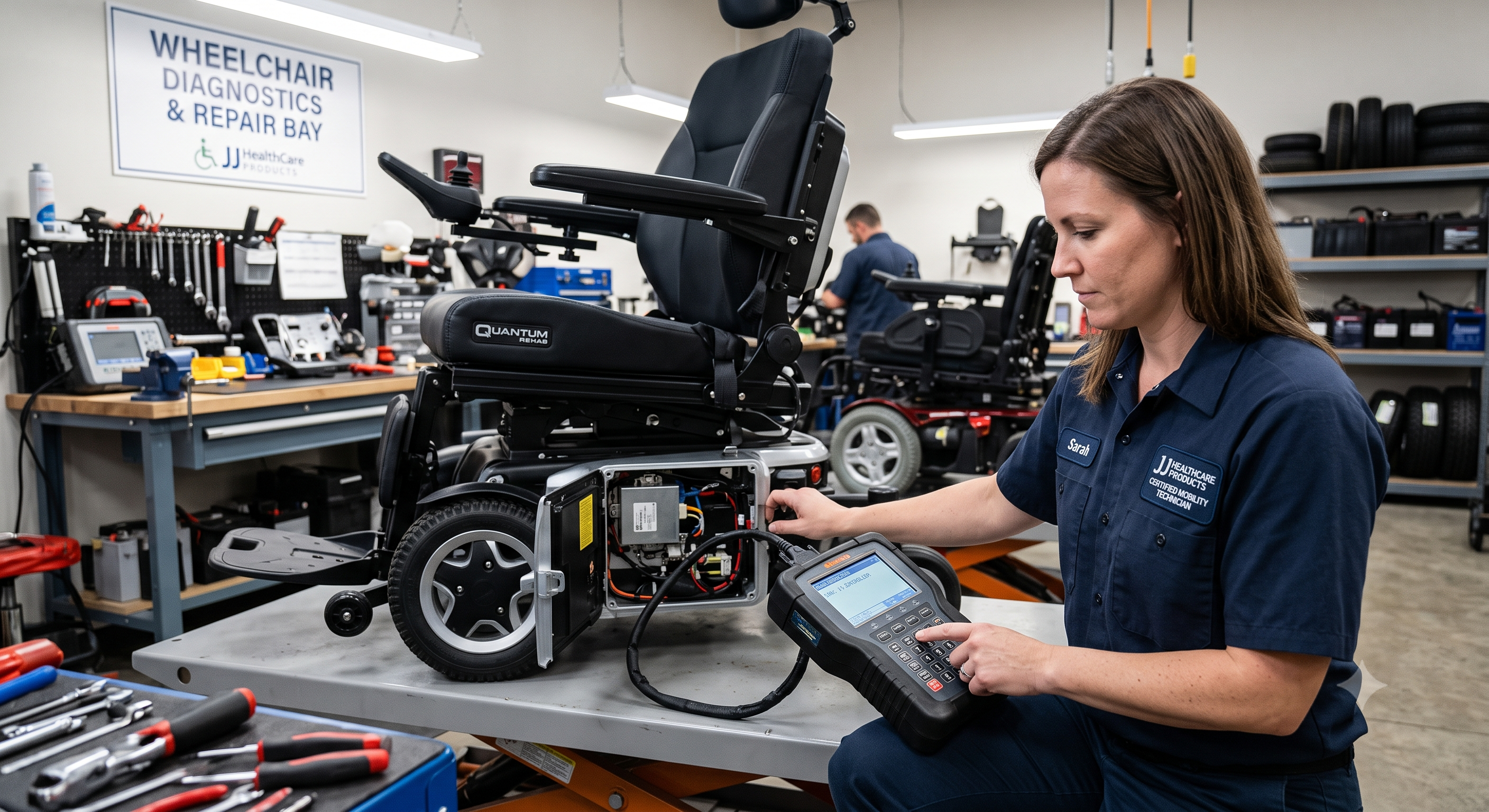 Power Wheelchair Service and Diagnostics