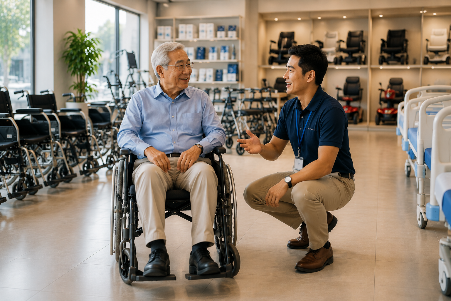 Manual Wheelchairs Available
