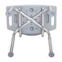 Bathroom Safety Shower Tub Bench Chair (With Back)_image_15