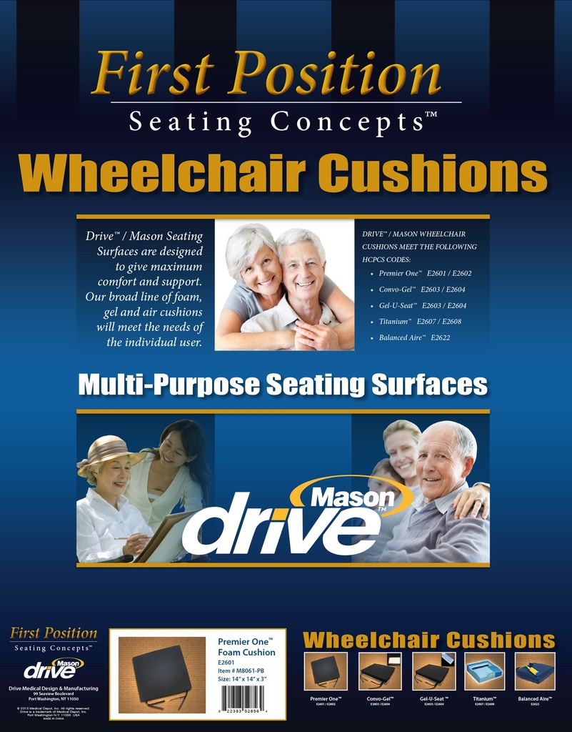 Premier One Foam Cushion (22"x18")_image_13