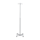 Economy Removable Top I. V. Pole (Silver Vein, 2 Hook Top)_image_12