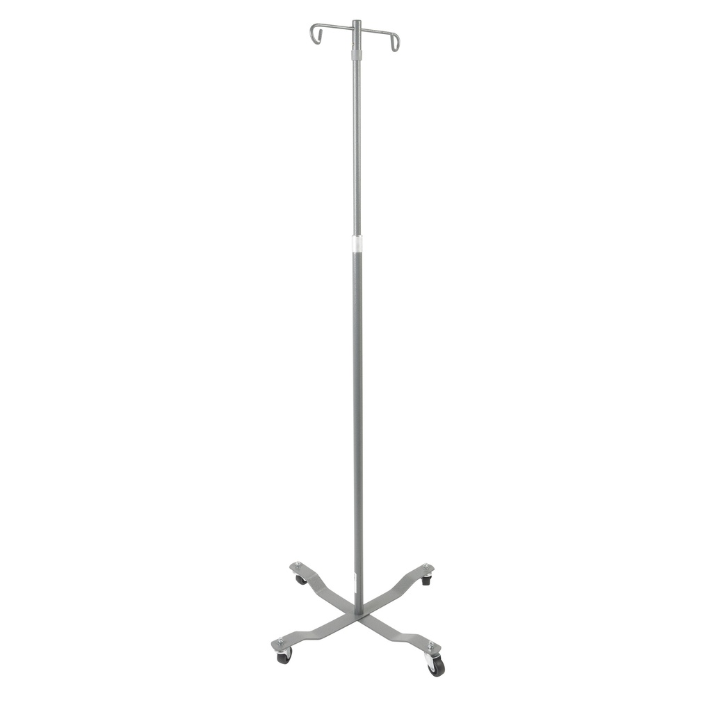 Economy Removable Top I. V. Pole (Chrome, 4 Hook Top)_image_11
