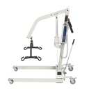 Bariatric Battery Powered Electric Patient Lift with Four Point Cradle and Rechargeable, Removable Battery_image_17