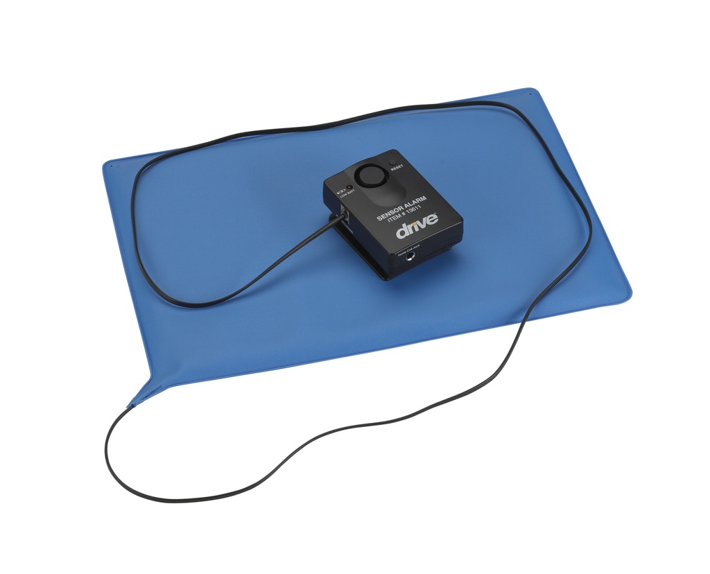 Pressure Sensitive Bed Chair Patient Alarm (With Reset Button, Chair Pad 10"x15")_image_11