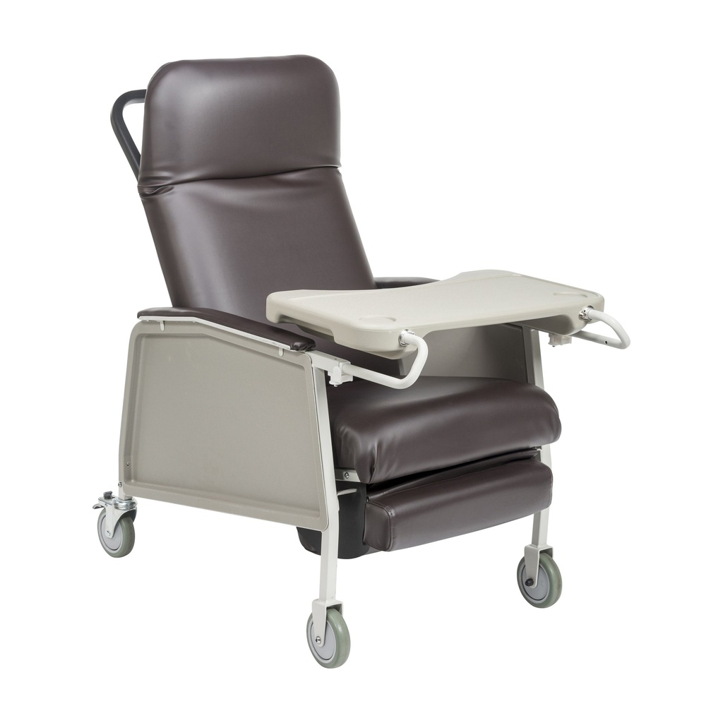 3 Position Heavy Duty Bariatric Geri Chair Recliner (Chocolate)_image_11