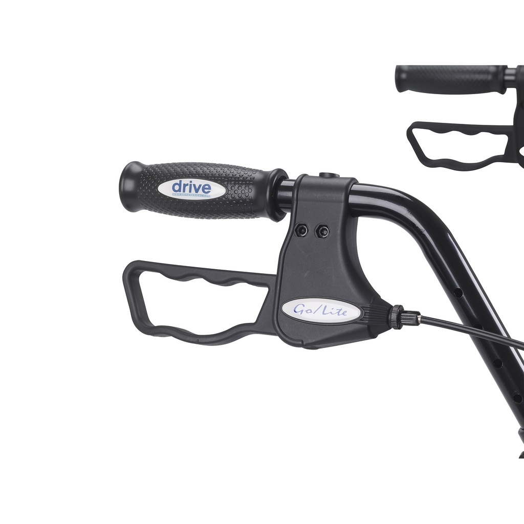 Heavy Duty Bariatric Rollator Rolling Walker with Large Padded Seat (BLUE)_image_12