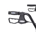 Heavy Duty Bariatric Rollator Rolling Walker with Large Padded Seat (BLUE)_image_12