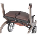 Nitro DLX Euro Style Rollator Rolling Walker (Champagne)_image_13