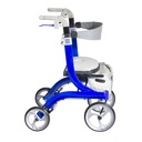 Nitro DLX Euro Style Rollator Rolling Walker (Sleek Blue)_image_12
