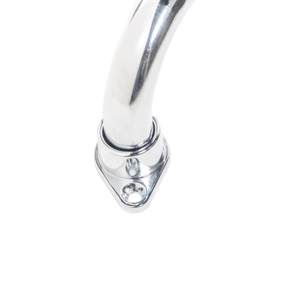Knurled Chrome Grab Bar with Rotating Flange (24" / 60.96 cm)_image_14