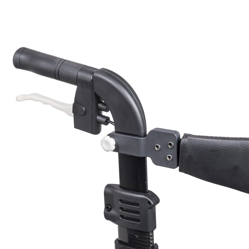 Nitro Elite CF Carbon Fiber Rollator Rolling Walker, Black_image_14
