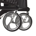 Nitro Elite CF Carbon Fiber Rollator Rolling Walker, Black_image_17