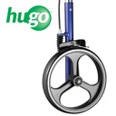 Portable Rollator Rolling Walker with Seat, Backrest and 8" Wheels, Blue_image_11