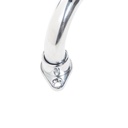 Knurled Chrome Grab Bar with Rotating Flange (18" / 45.72 cm)_image_14