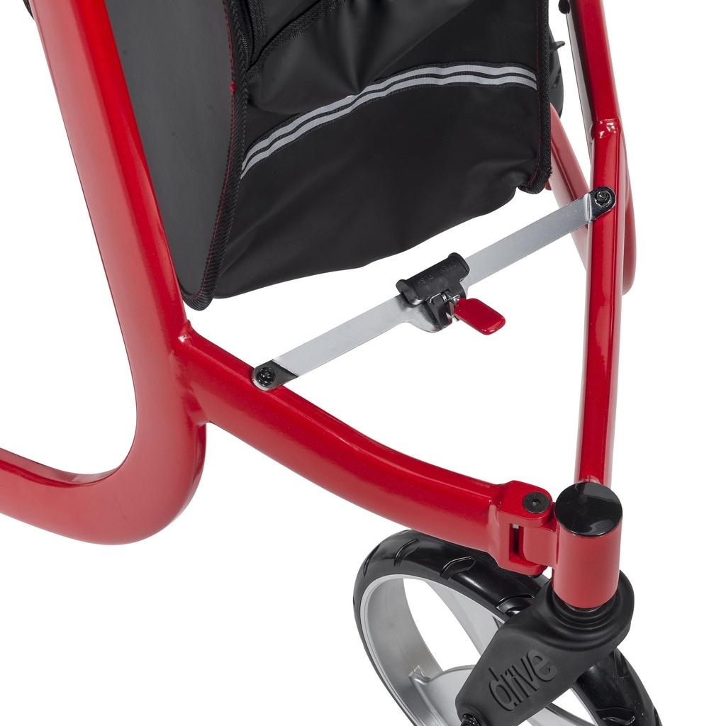 Nitro Euro Style 3-Wheel Rollator Rolling Walker_image_19