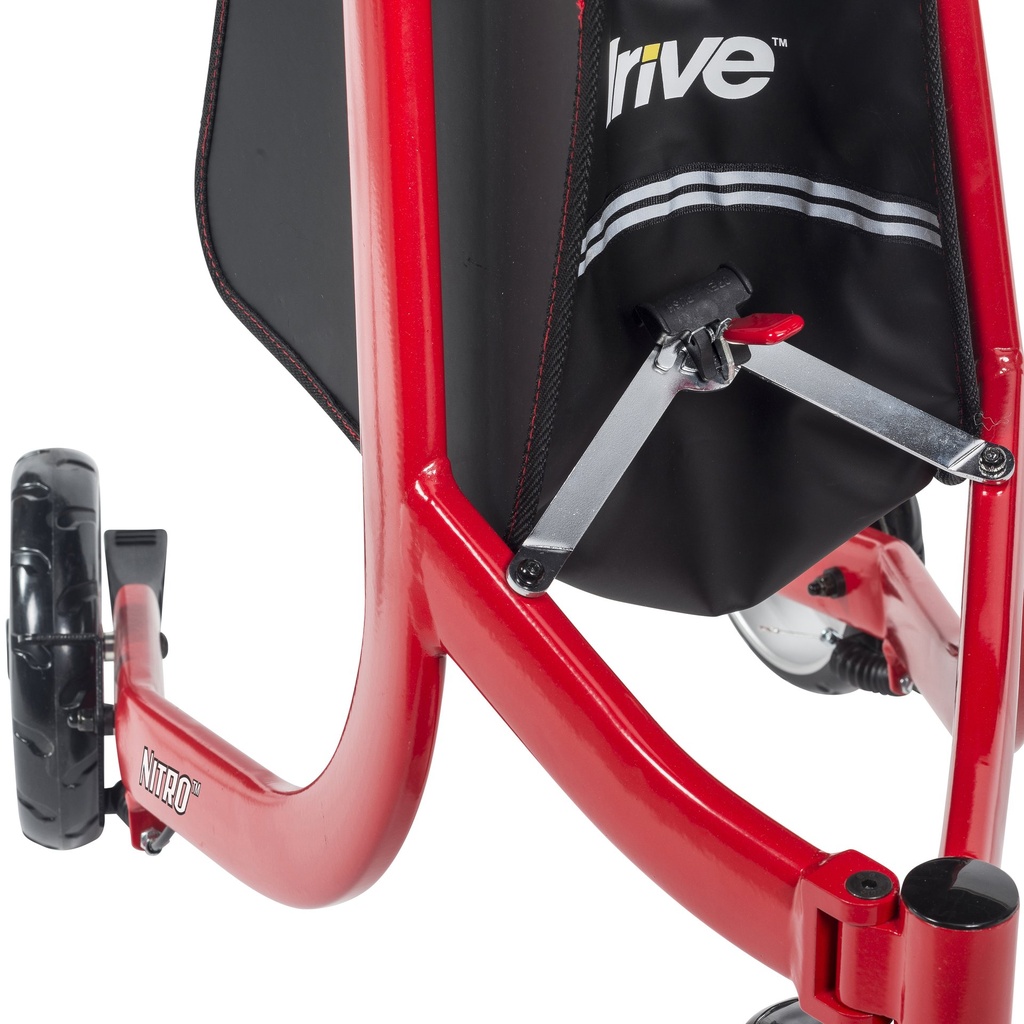 Nitro Euro Style 3-Wheel Rollator Rolling Walker_image_20