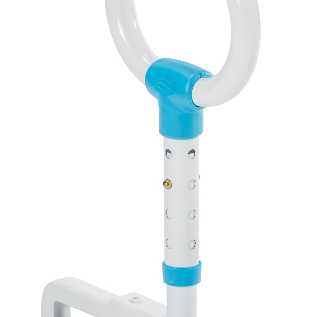 Multi-Adjust Bathtub Safety Rail with Steel Construction, White_image_12