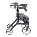 Nitro Sprint Rollator Rolling Walker (BLACK)_image_12