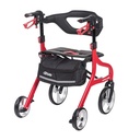 Nitro Sprint Rollator Rolling Walker (RED)_image_15