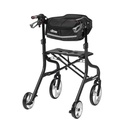 Nitro Sprint Rollator Rolling Walker, Tall (BLACK)_image_14