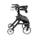 Nitro Sprint Rollator Rolling Walker, Hemi Height (BLACK)_image_11