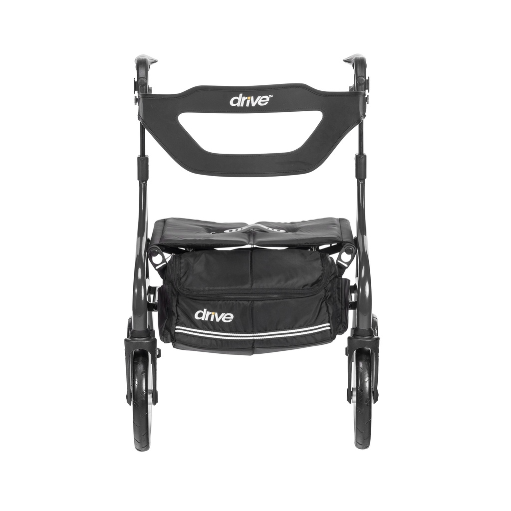 Nitro Sprint Rollator Rolling Walker, Hemi Height (BLACK)_image_12