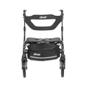 Nitro Sprint Rollator Rolling Walker, Hemi Height (BLACK)_image_12
