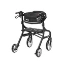 Nitro Sprint Rollator Rolling Walker, Hemi Height (BLACK)_image_15