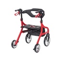 Nitro Sprint Rollator Rolling Walker, Hemi Height (RED)_image_14