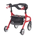 Nitro Sprint Rollator Rolling Walker, Hemi Height (RED)_image_15