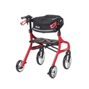 Nitro Sprint Rollator Rolling Walker, Hemi Height (RED)_image_16