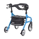 Nitro Sprint Rollator Rolling Walker, Hemi Height (BLUE)_image_15