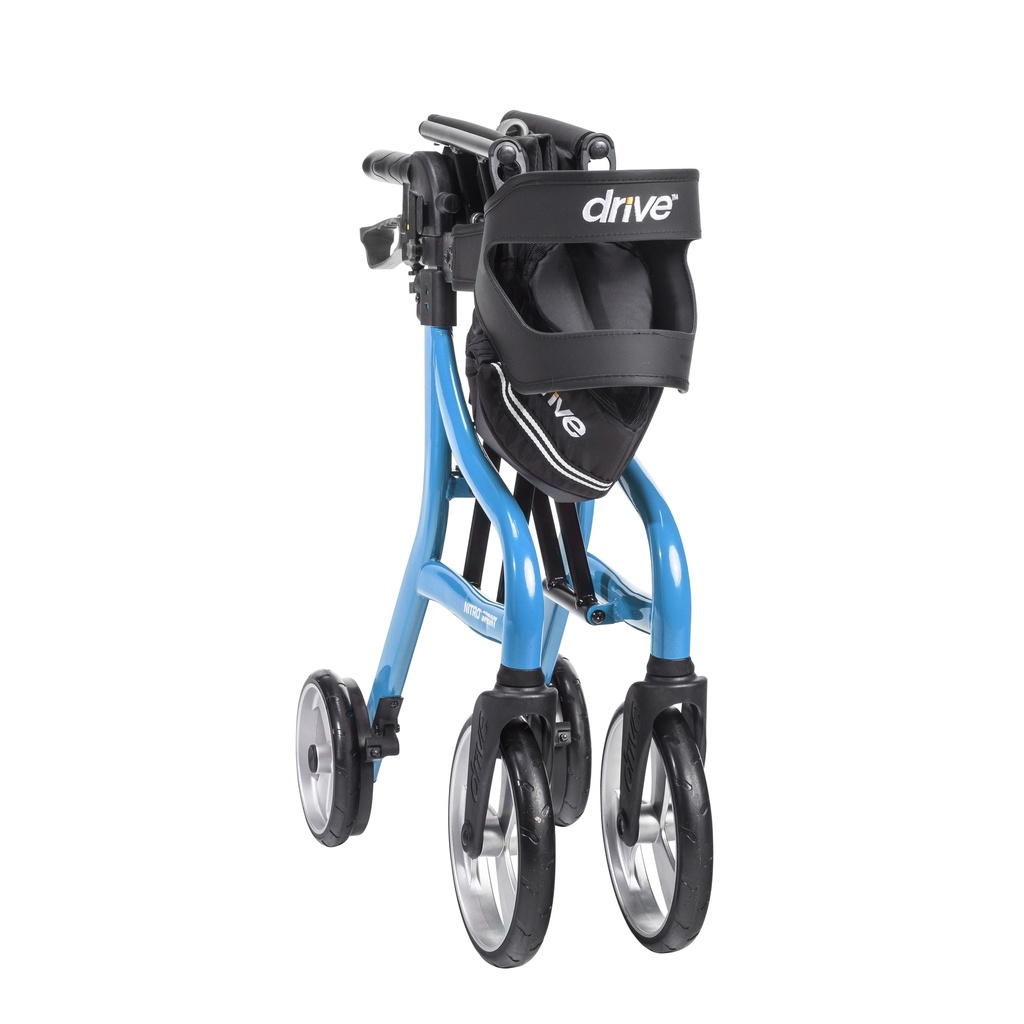 Nitro Sprint Rollator Rolling Walker, Hemi Height (BLUE)_image_17