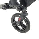 Compact Folding Rollator Rolling Walker, Grey/Black_image_19