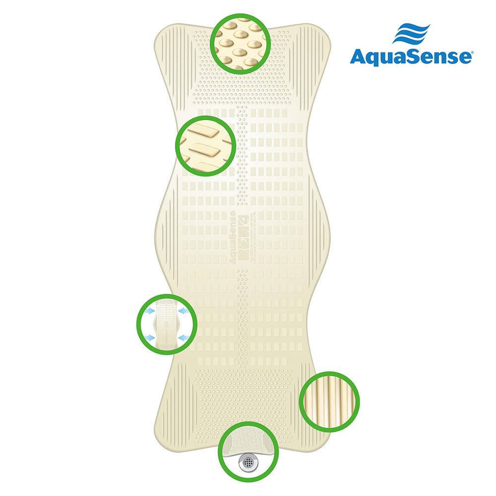 Non-Slip Bath Mat with Invigorating Massage Zones_image_11