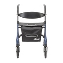 AeroWalk Ultra-Lite Rollator Rolling Walker (BLUE)_image_11