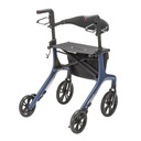 AeroWalk Ultra-Lite Rollator Rolling Walker (BLUE)_image_12