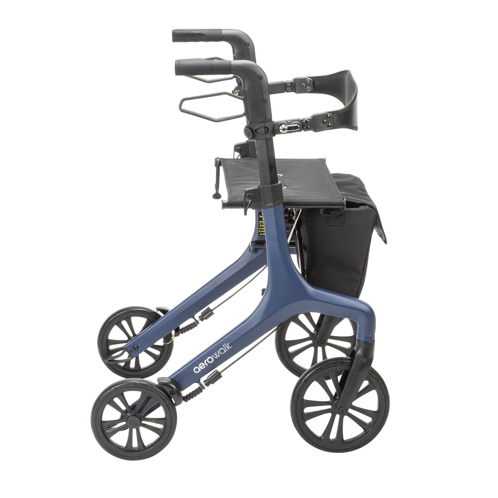 AeroWalk Ultra-Lite Rollator Rolling Walker (BLUE)_image_13