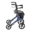AeroWalk Ultra-Lite Rollator Rolling Walker (BLUE)_image_13