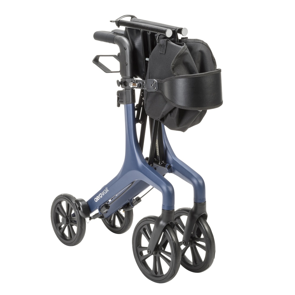 AeroWalk Ultra-Lite Rollator Rolling Walker (BLUE)_image_14