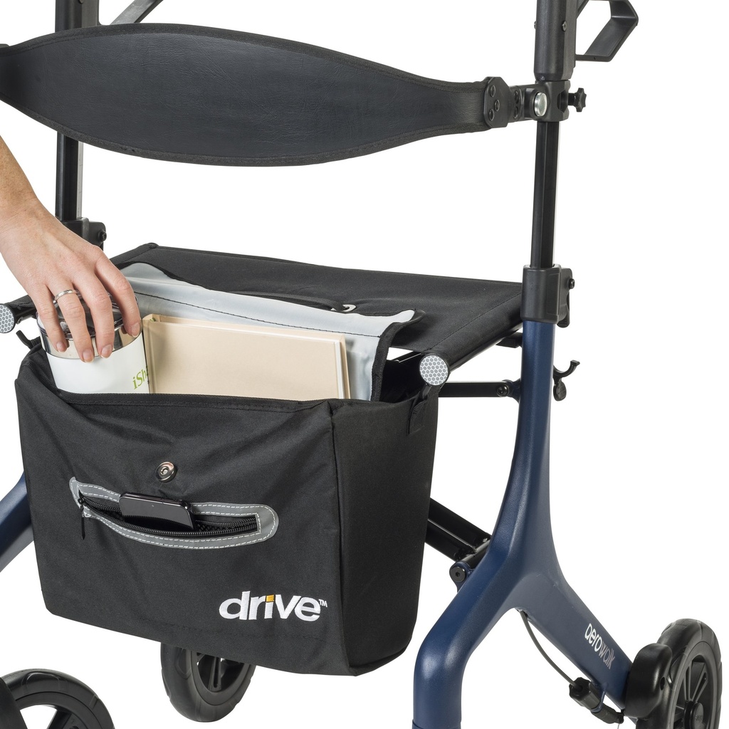 AeroWalk Ultra-Lite Rollator Rolling Walker (BLUE)_image_16