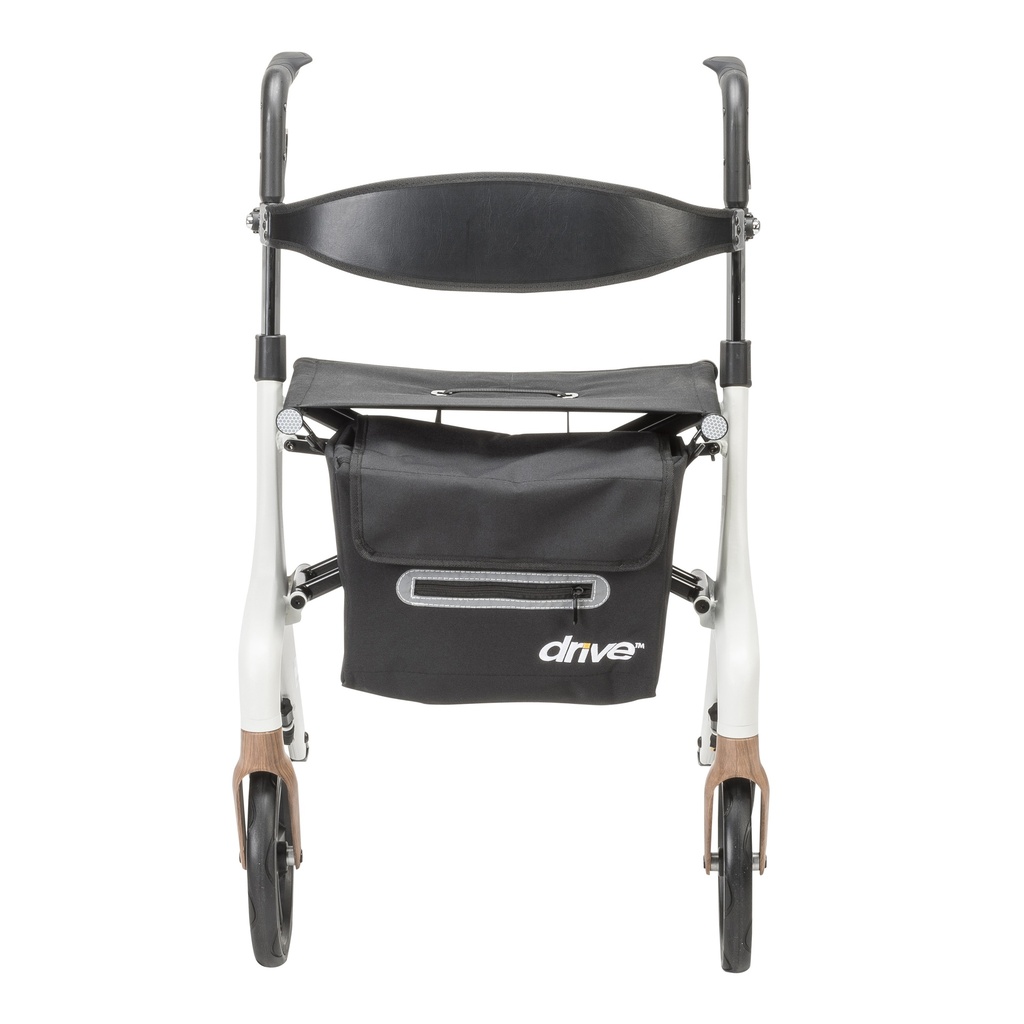 AeroWalk Ultra-Lite Rollator Rolling Walker (WHITE)_image_15