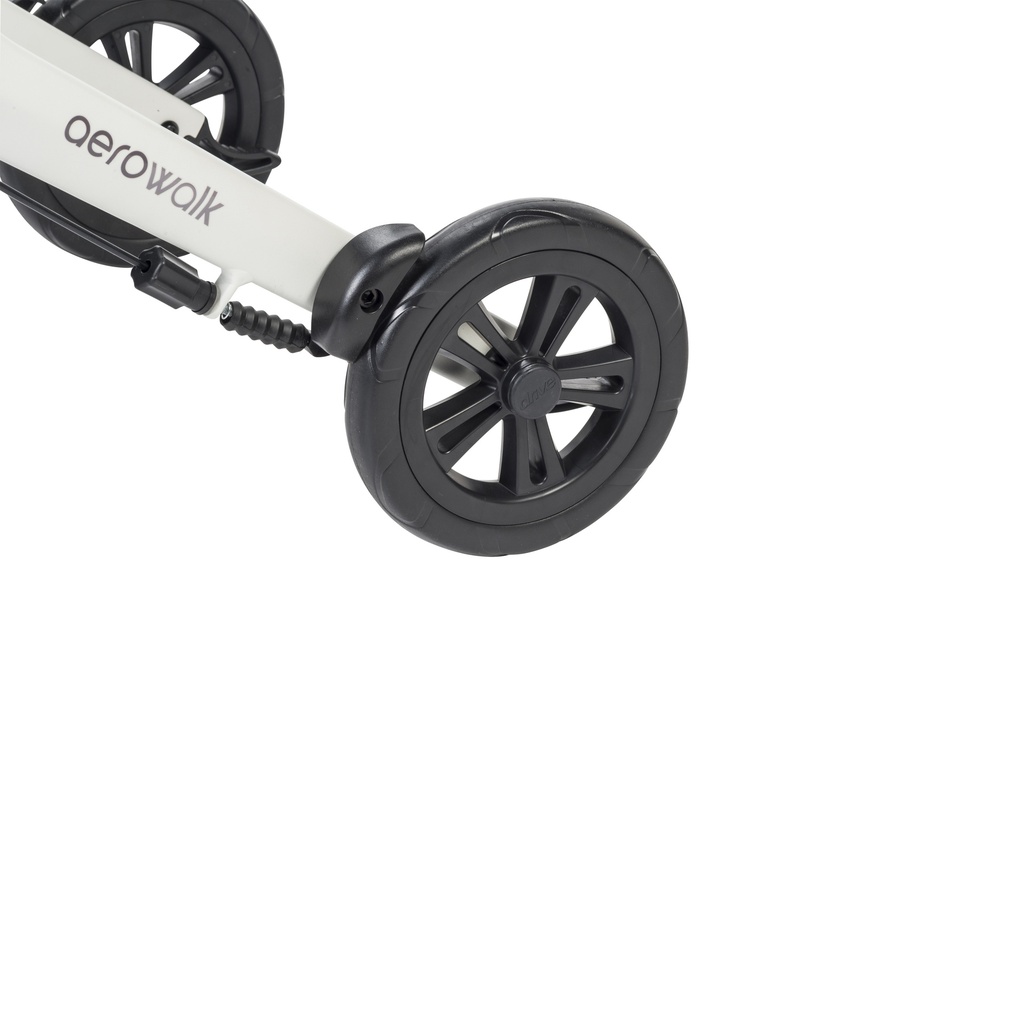 AeroWalk Ultra-Lite Rollator Rolling Walker (WHITE)_image_20