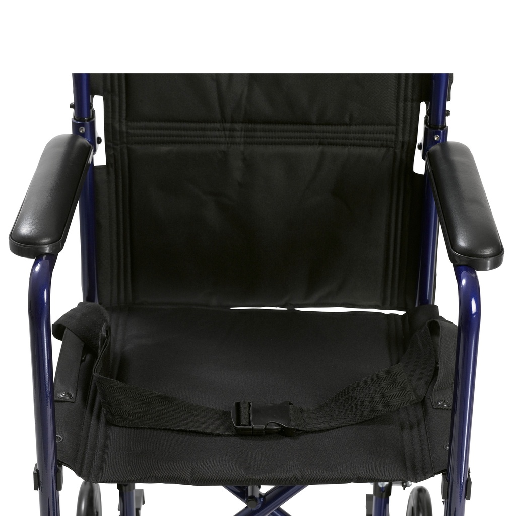 Lightweight Transport Wheelchair (BLUE, 19" Seat)_image_15