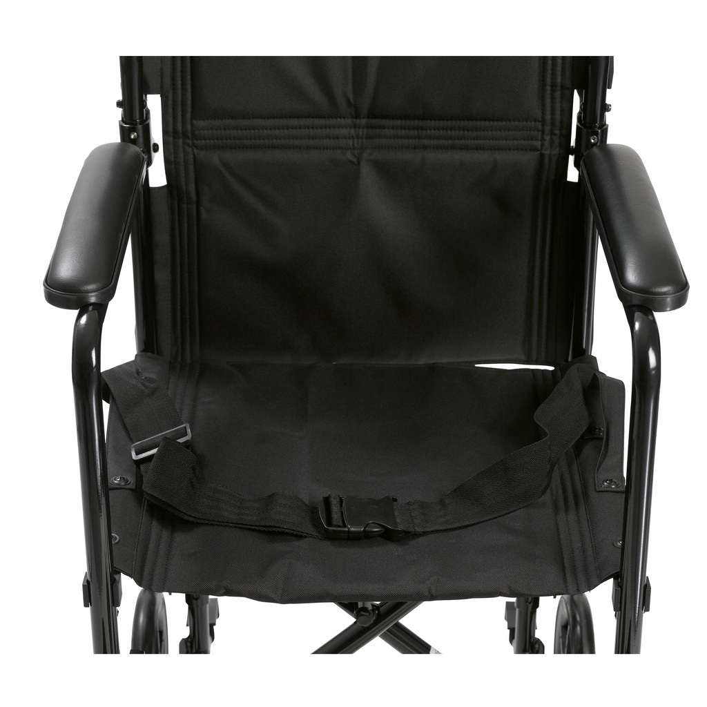 Lightweight Transport Wheelchair (BLACK, 19" Seat)_image_15