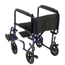 Lightweight Transport Wheelchair (BLUE, 17" Seat)_image_12