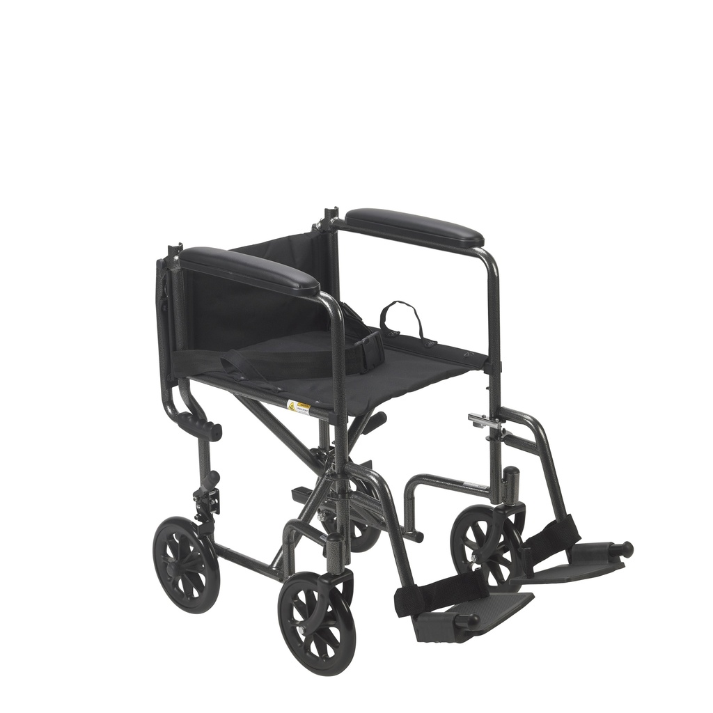 Lightweight Steel Transport Wheelchair (17" Seat)_image_11