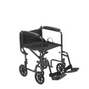 Lightweight Steel Transport Wheelchair (17" Seat)_image_11