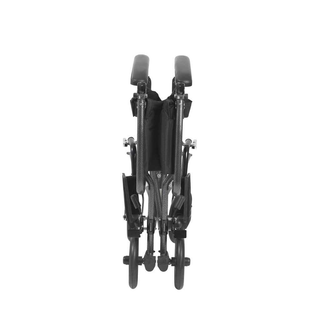 Lightweight Steel Transport Wheelchair (17" Seat)_image_13