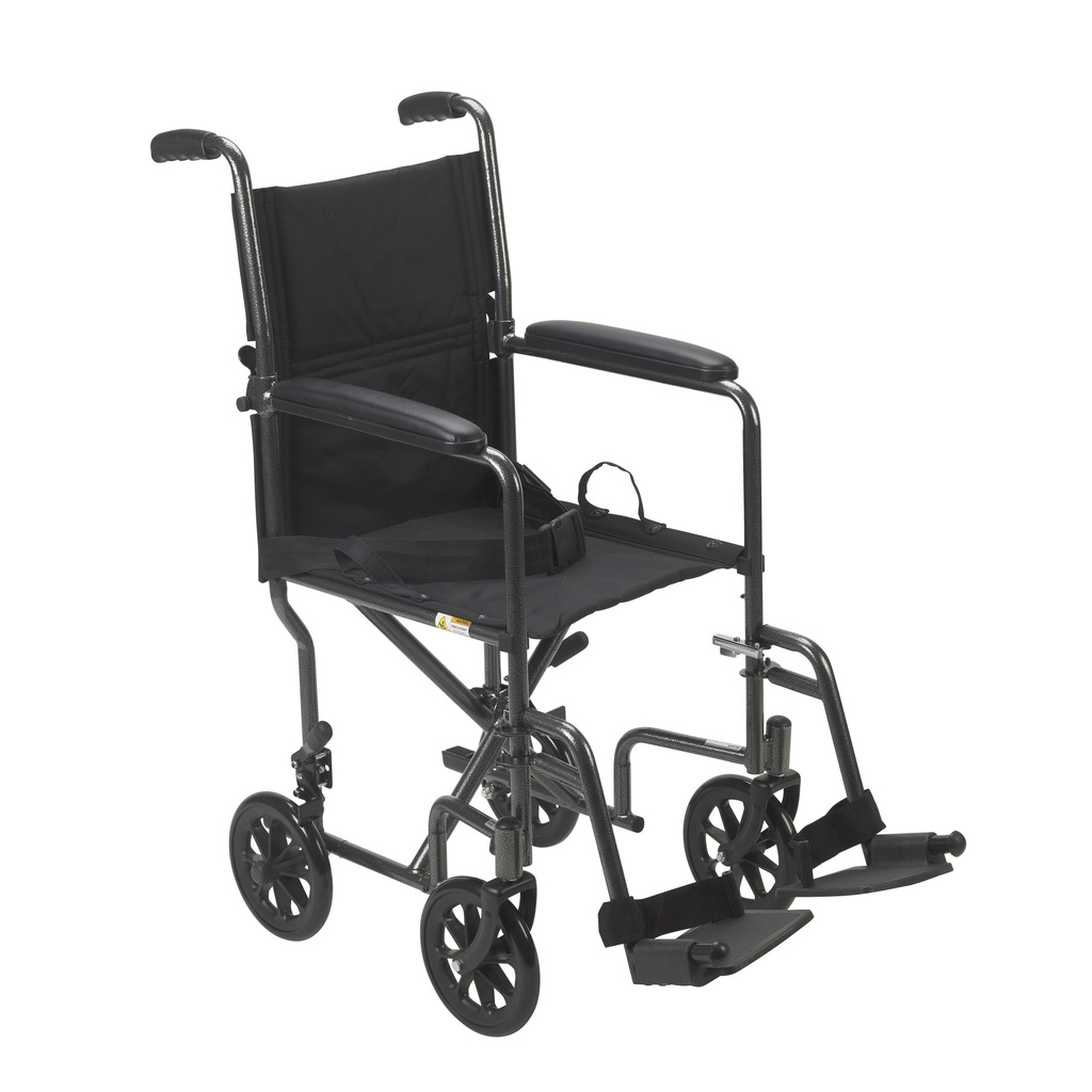 Lightweight Steel Transport Wheelchair (19" Seat)_image_11